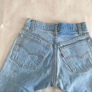 Light Washed Vintage 501 Levi Jeans